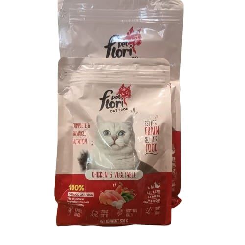 Flori Pet Cat Food – All Life Stages Cat Food 500gm 1.5kg 3kg 10kg