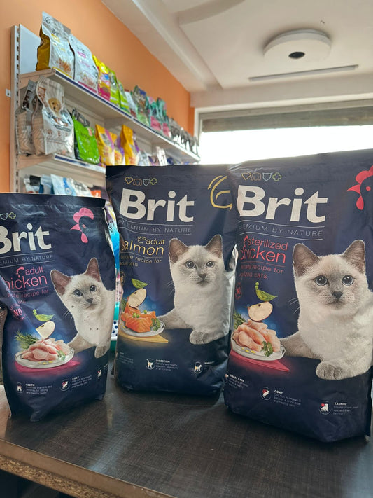 Brit Premium Cat Food Adult Chicken and Salmon 800gm 1.5kg